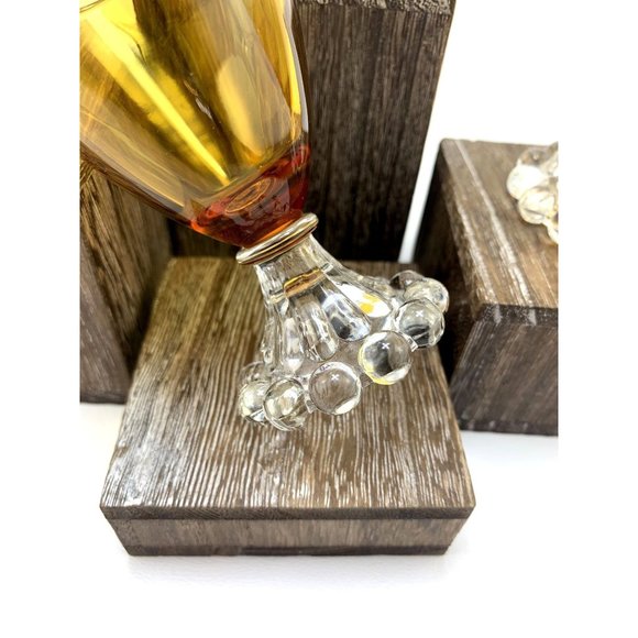 Anchor Hocking Amber Boopie Cocktail Glasses. - Picture 6 of 8